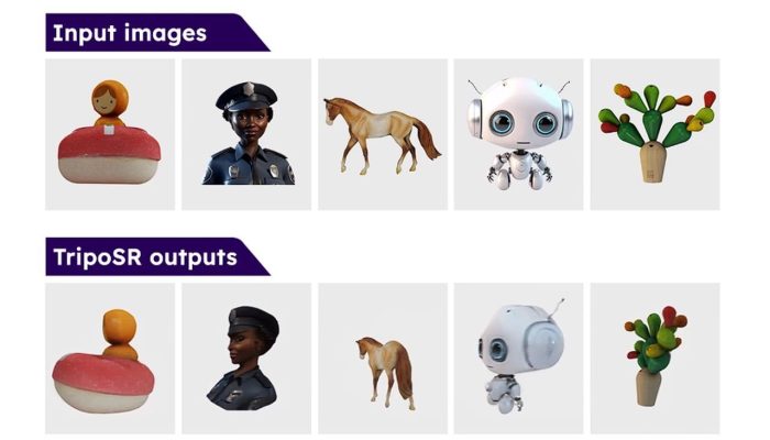 Stability AI unveils TripoSR AI image to 3D model generator