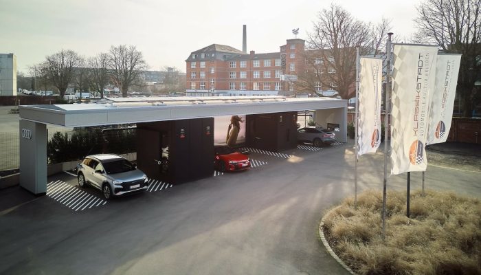 New Audi EV Charging Hub opened in Frankfurt