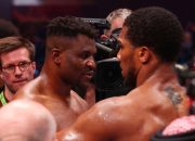 What Anthony Joshua told Francis Ngannou in the ring after brutally knocking him out