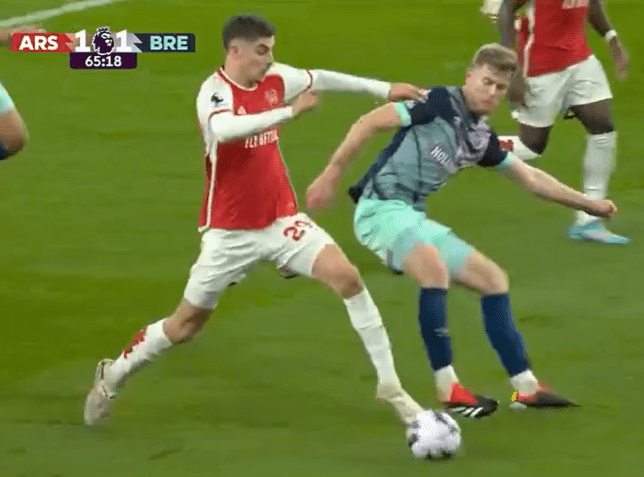 Why Kai Havertz wasn’t sent off for dive in Arsenal win vs Brentford | Football