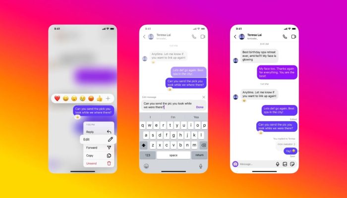 Instagram DMs Just Got an Upgrade: 15-Minute Edit Window