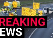 Major crash on M25 today between junction 21 and 22 | UK News