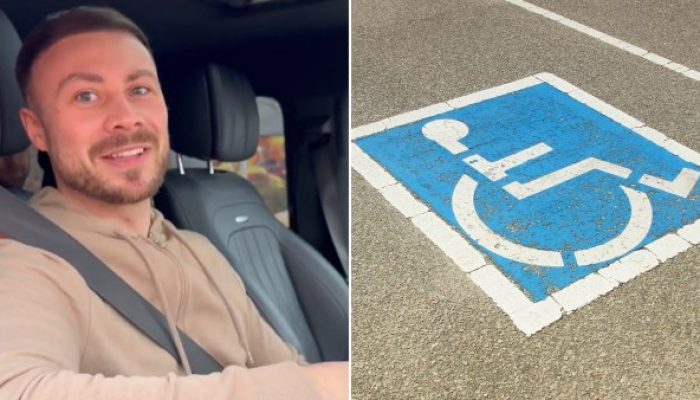 Self-proclaimed ‘rich man’ tries to justify parking £130k 4×4 in disabled bays | UK News