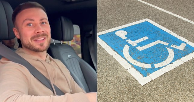 Self-proclaimed ‘rich man’ tries to justify parking £130k 4×4 in disabled bays | UK News