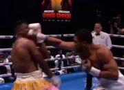 Francis Ngannou Brutally Knocked Out By Anthony Joshua In 2nd Round