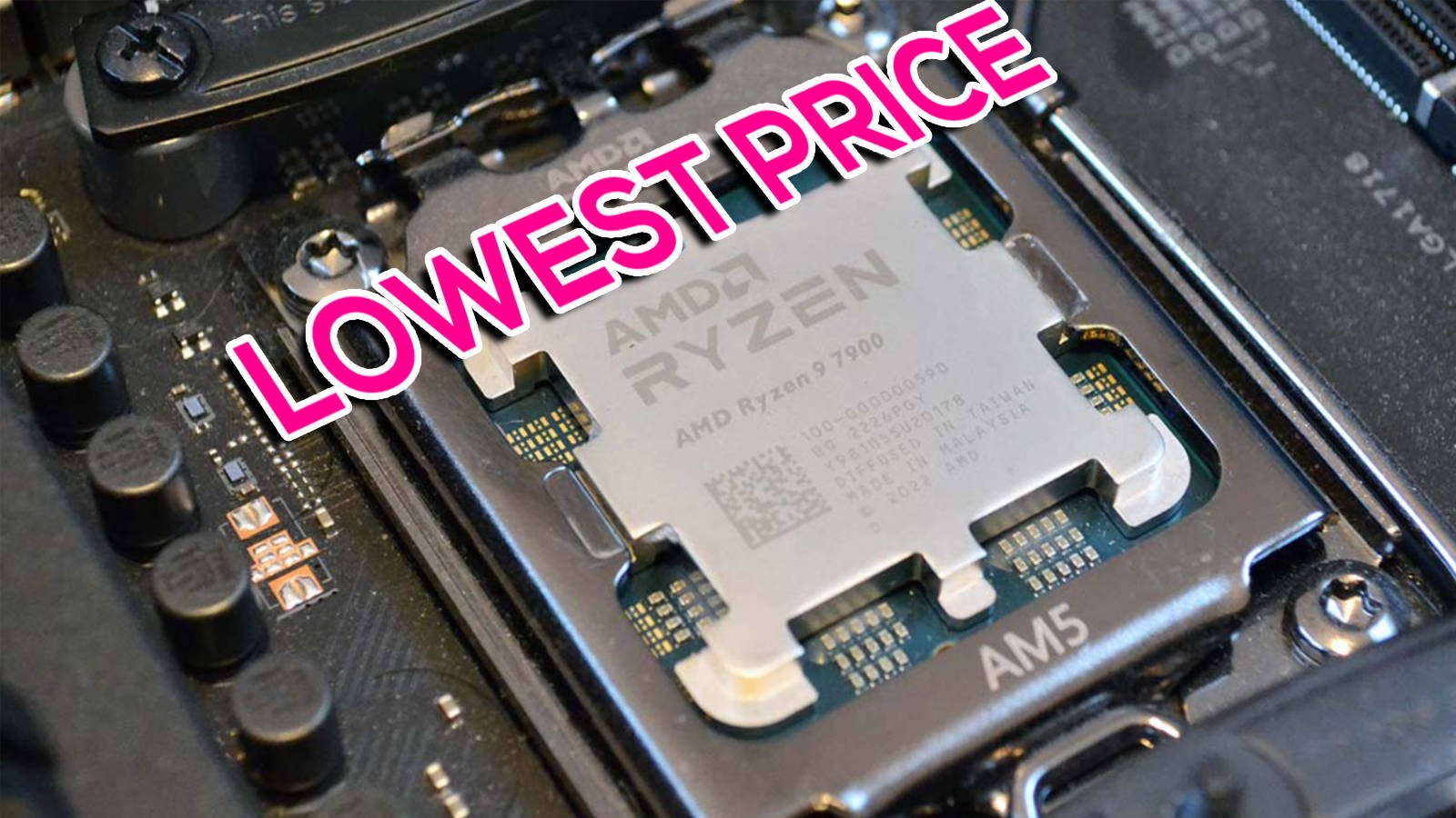 AMD Ryzen 9 7900 deal puts the CPU at its lowest-ever price 