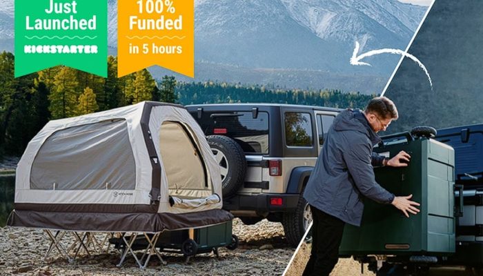 Hitch-Home Duo vehicle rooftop tent alternative