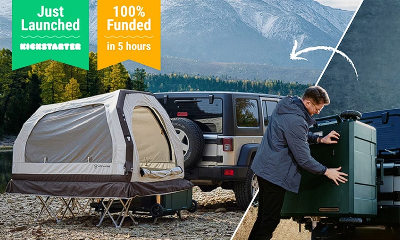 Hitch-Home Duo vehicle rooftop tent alternative